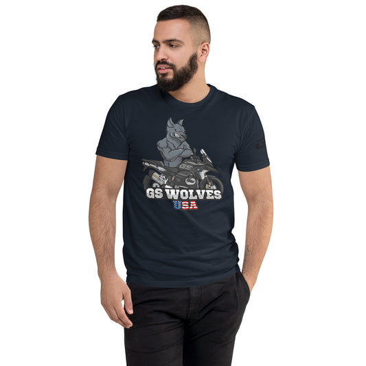 GS Wolves USA + GS Wolves On Tour Design T-Shirt