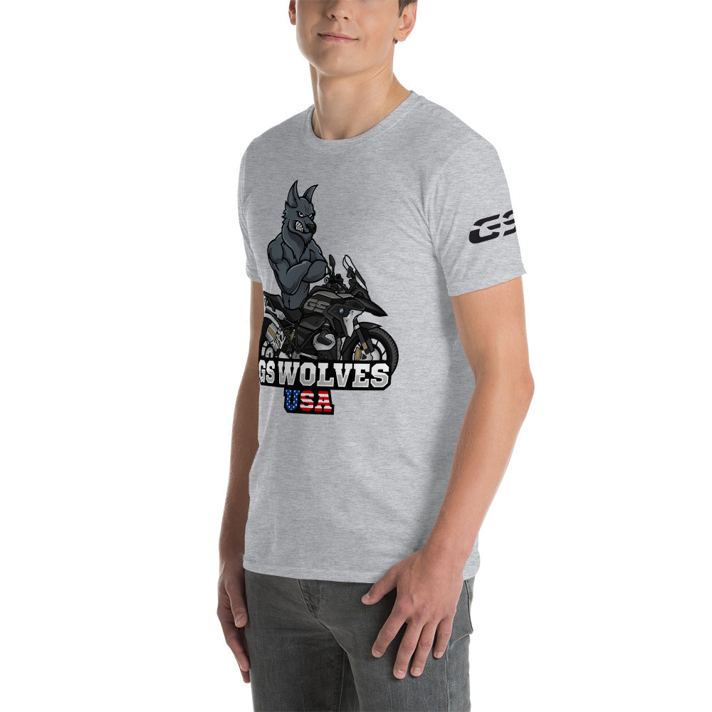GS Wolves USA + GS Wolves On Tour Design T-Shirt
