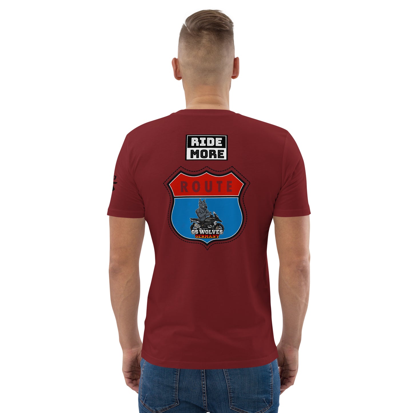 Unisex organic cotton t-shirt GS+ 1300 GS + GS on tour