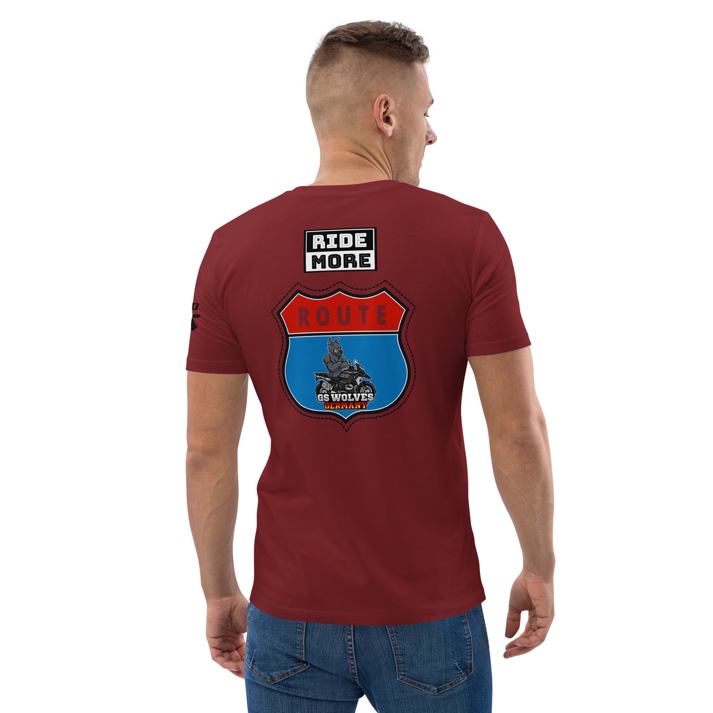Unisex organic cotton t-shirt GS+ 1300 GS + GS on tour