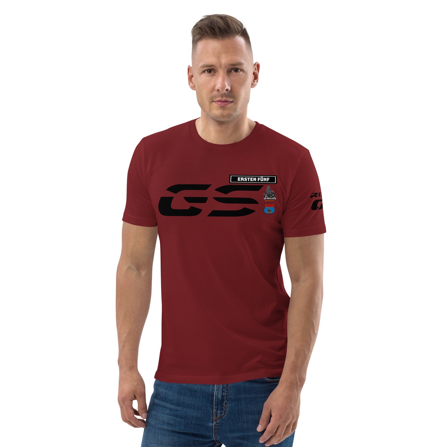 Unisex organic cotton t-shirt GS+ 1300 GS + GS on tour