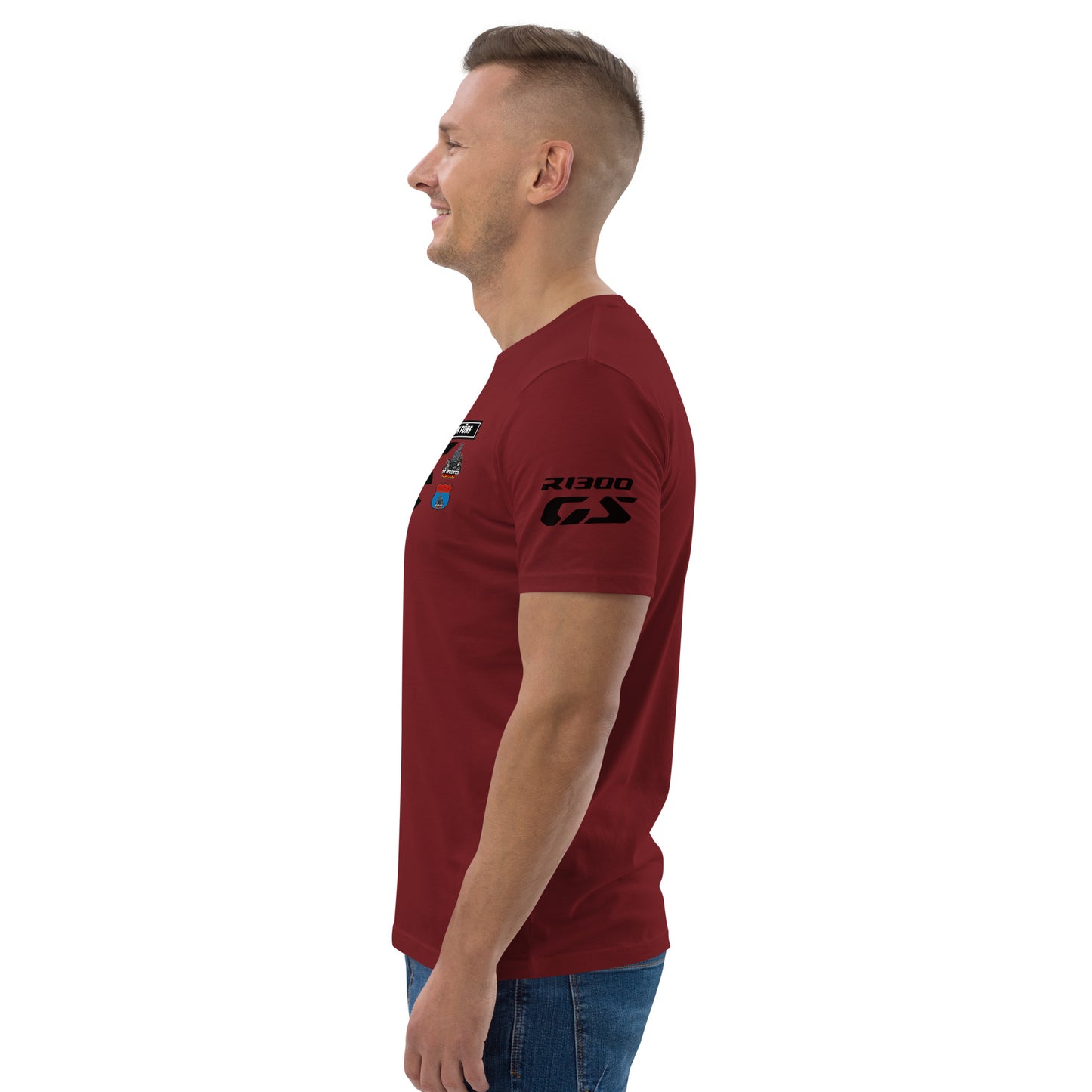 Unisex organic cotton t-shirt GS+ 1300 GS + GS on tour