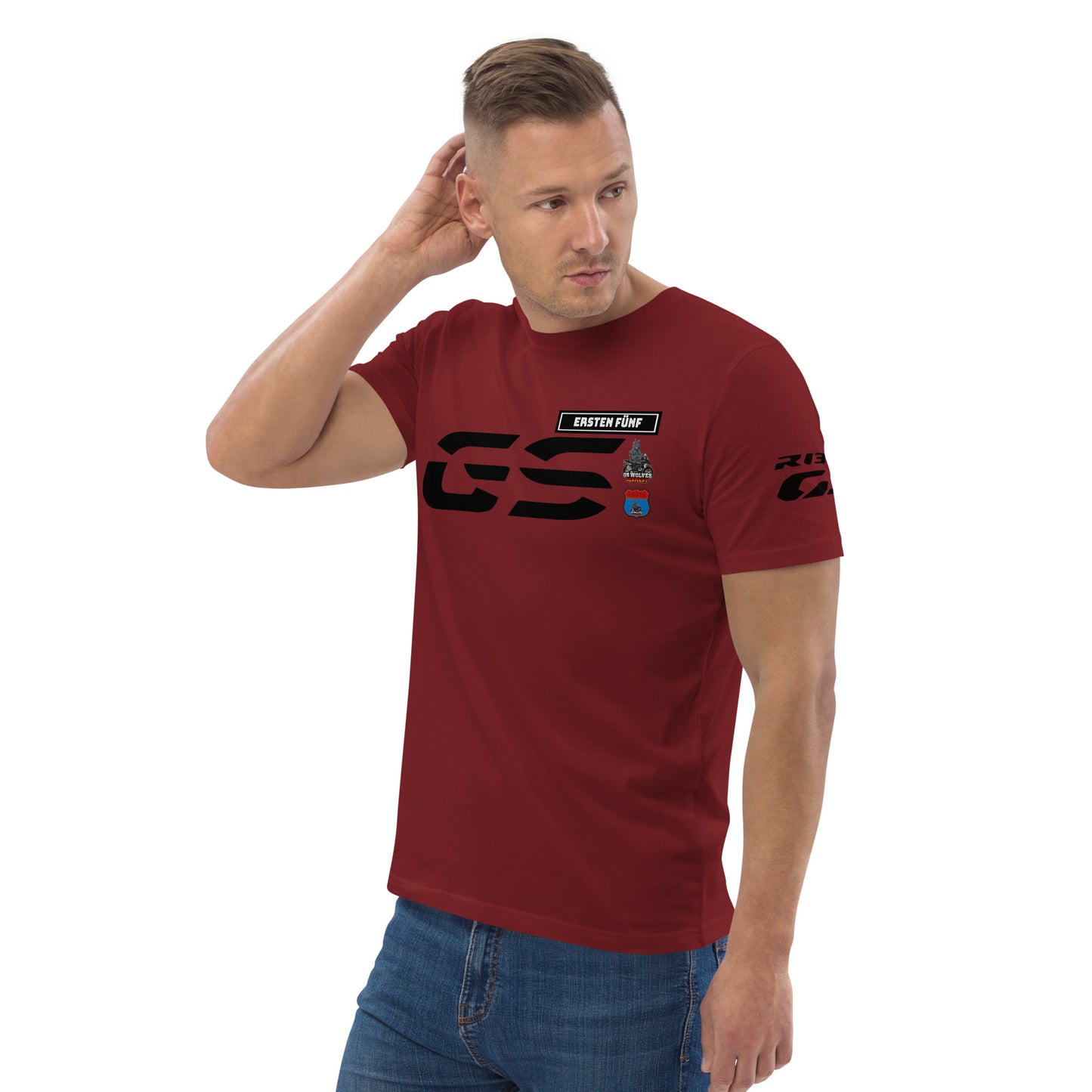 Unisex organic cotton t-shirt GS+ 1300 GS + GS on tour