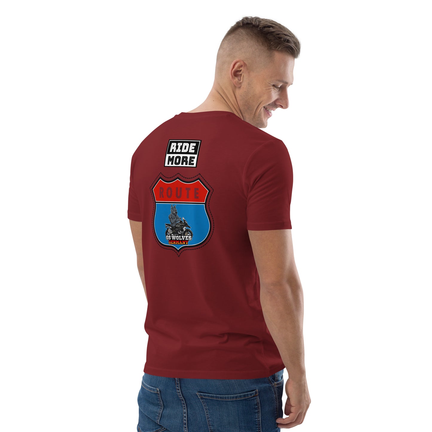 Unisex organic cotton t-shirt GS+ 1300 GS + GS on tour