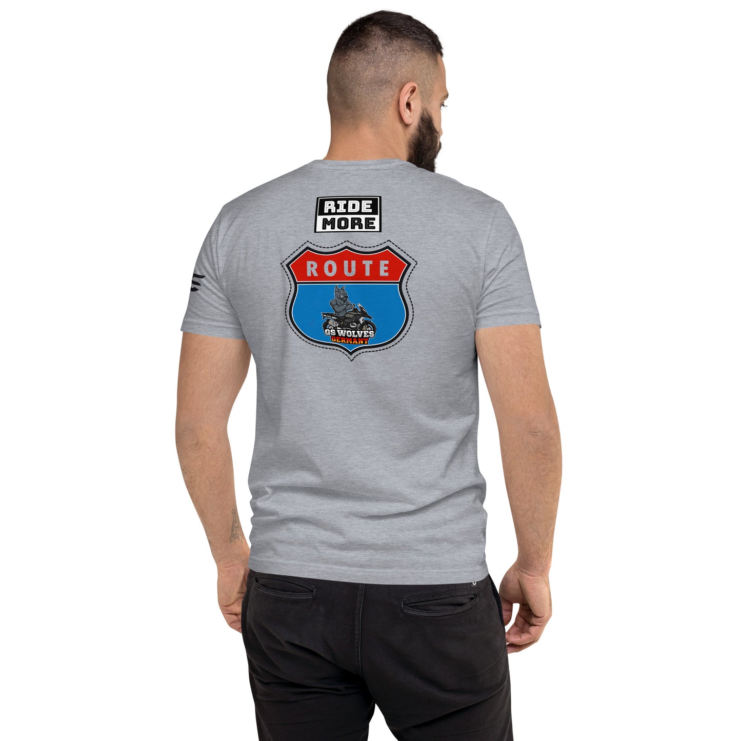 GS Wolves USA + GS Wolves On Tour Design T-Shirt