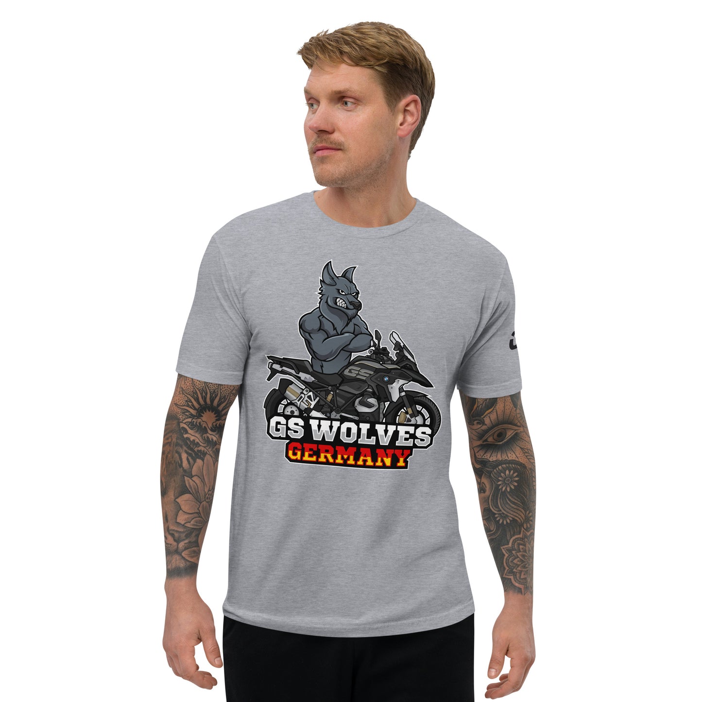 GS Wolves Logo + GS Wolves On Tour Design T-Shirt