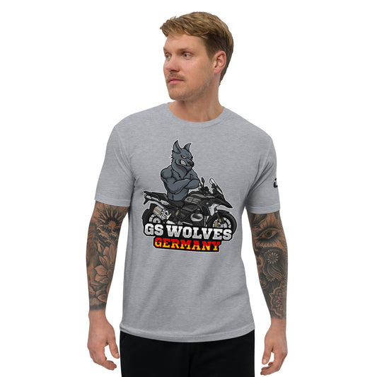 GS Wolves Logo + GS Wolves On Tour Design T-Shirt