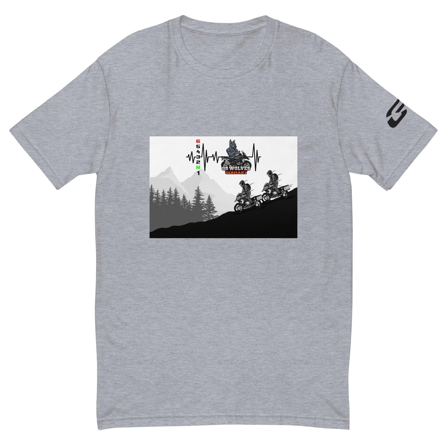 GS Wolves Mountain + GS Wolves On Tour Design T-Shirt