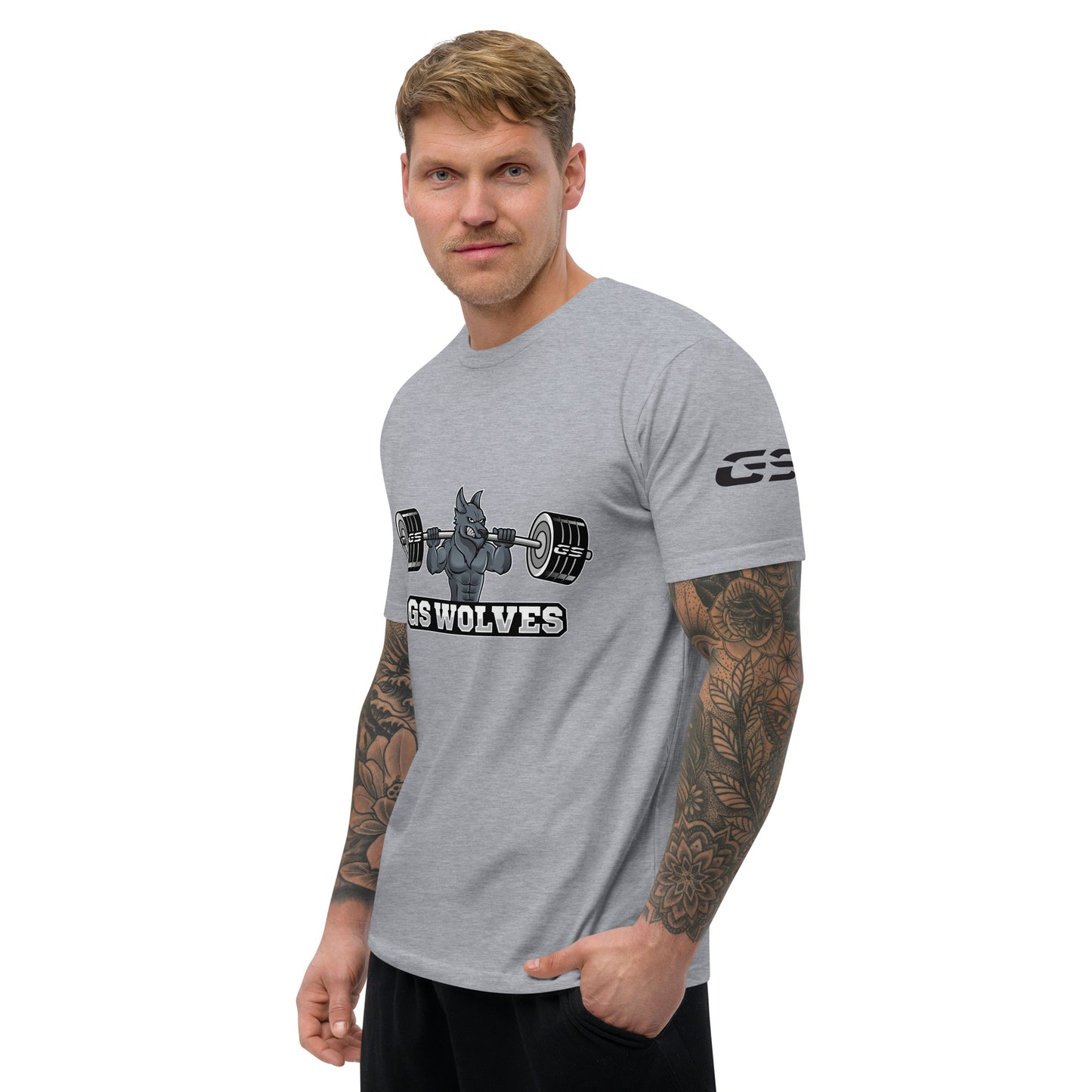 GS Wolves GYM + GS Wolves On Tour Design T-Shirt