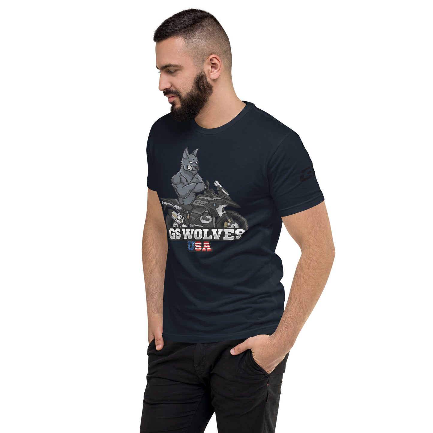 GS Wolves USA + GS Wolves On Tour Design T-Shirt