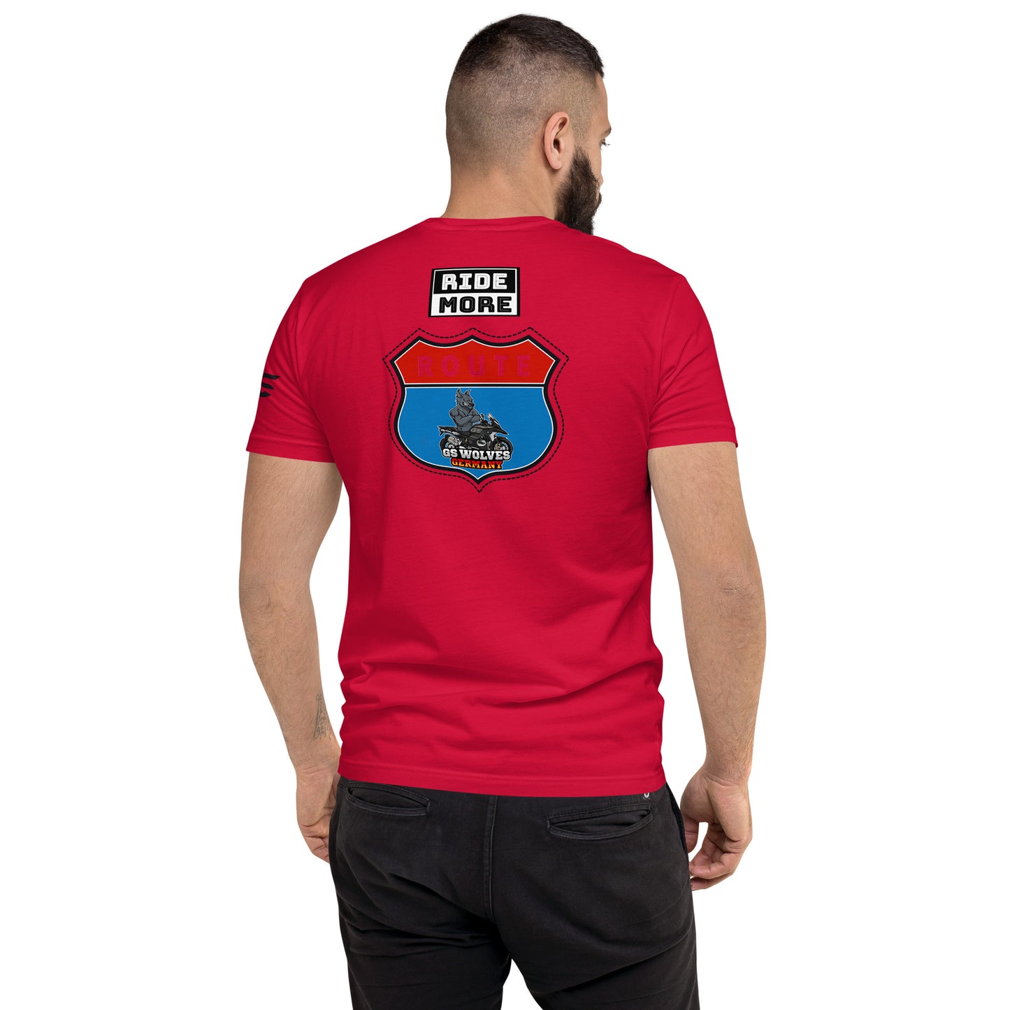 GS Wolves USA + GS Wolves On Tour Design T-Shirt