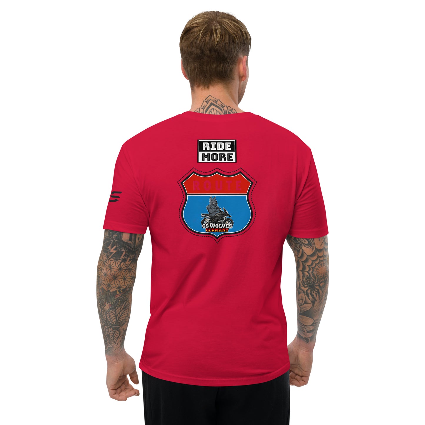 GS Wolves GYM + GS Wolves On Tour Design T-Shirt