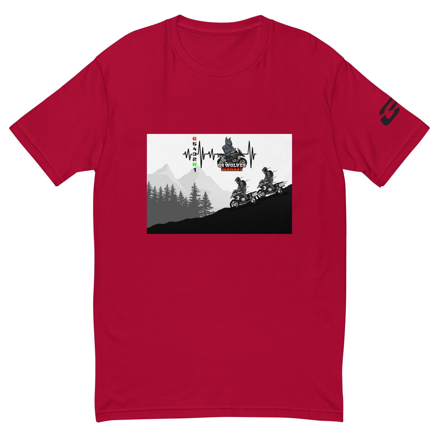 GS Wolves Mountain + GS Wolves On Tour Design T-Shirt