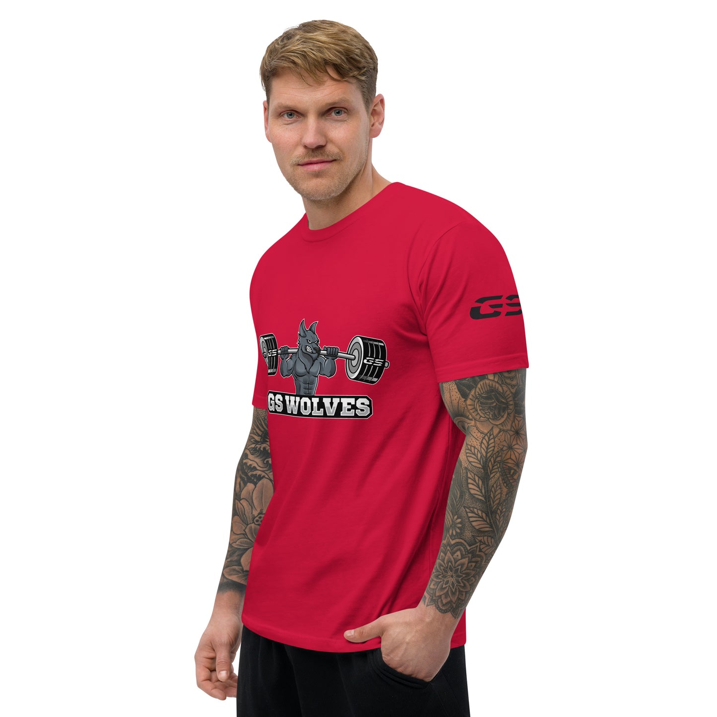 GS Wolves GYM + GS Wolves On Tour Design T-Shirt