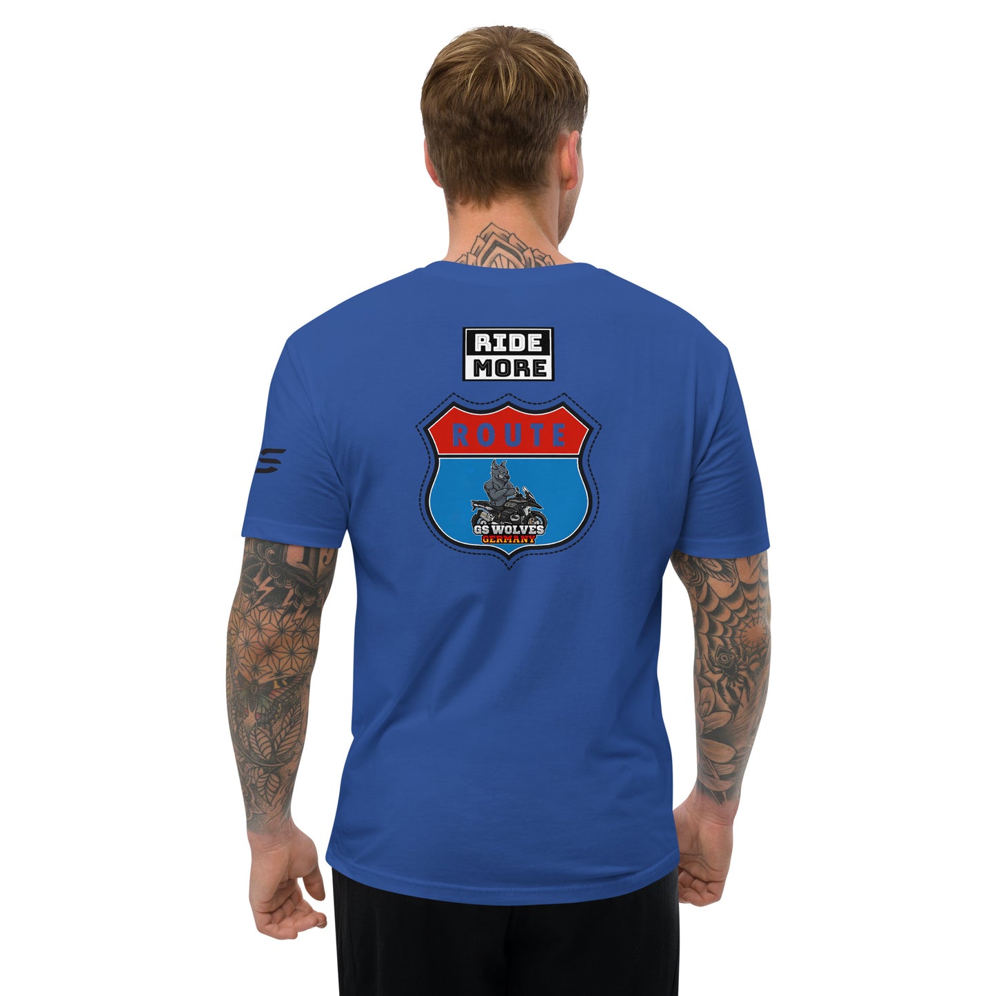 GS Wolves Logo + GS Wolves On Tour Design T-Shirt