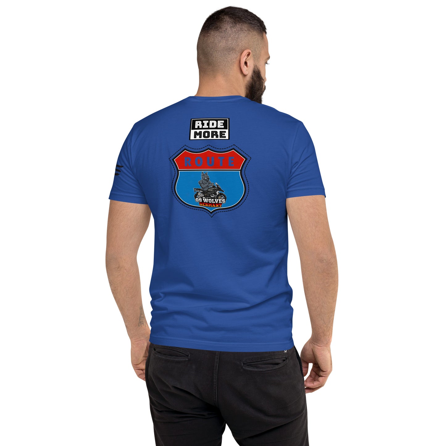 GS Wolves USA + GS Wolves On Tour Design T-Shirt