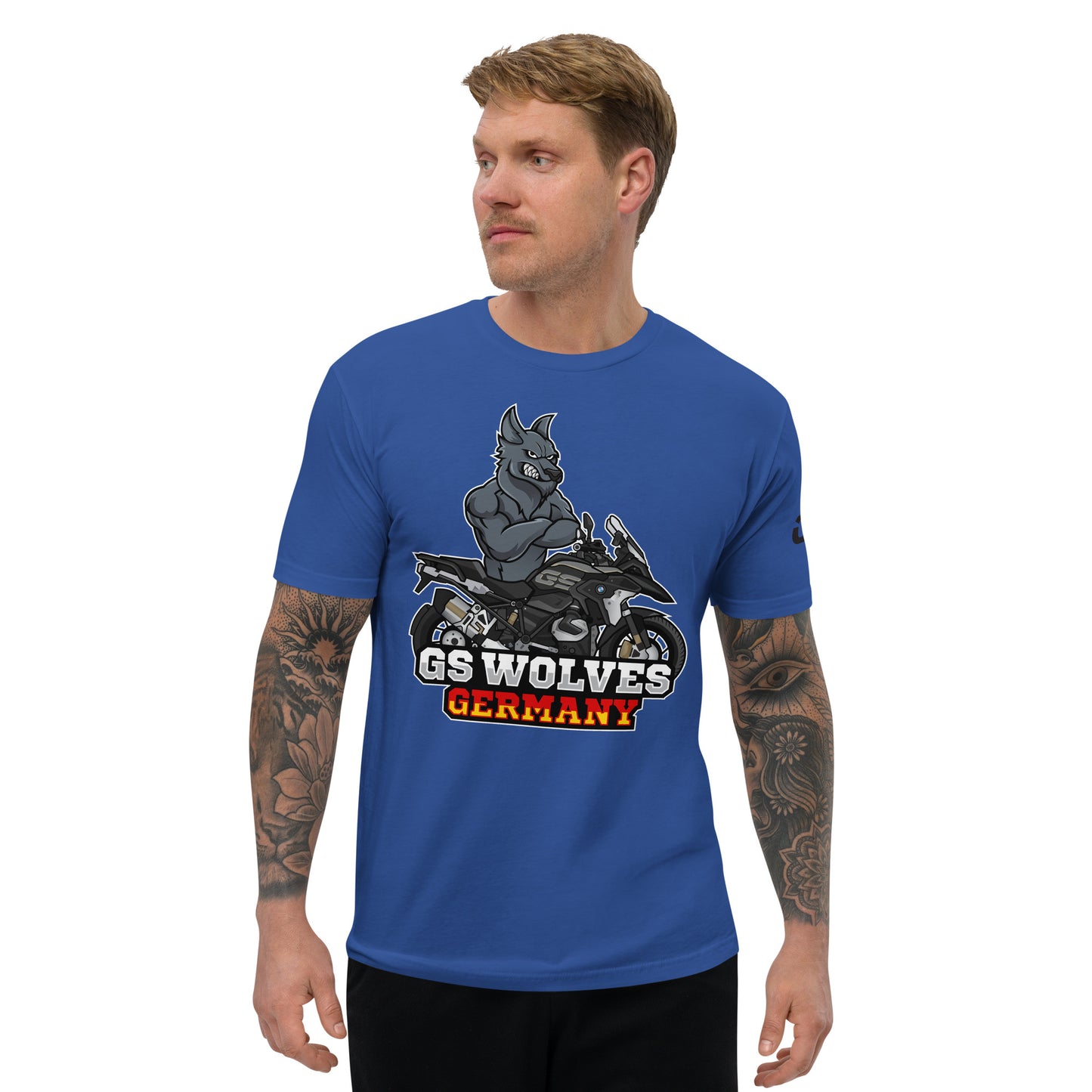 GS Wolves Logo + GS Wolves On Tour Design T-Shirt