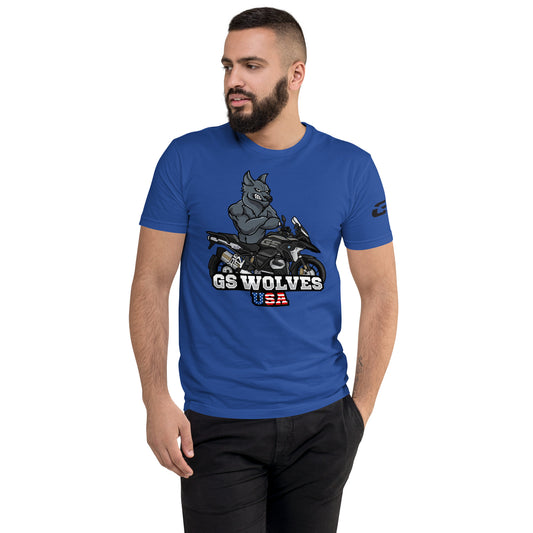 GS Wolves USA + GS Wolves On Tour Design T-Shirt