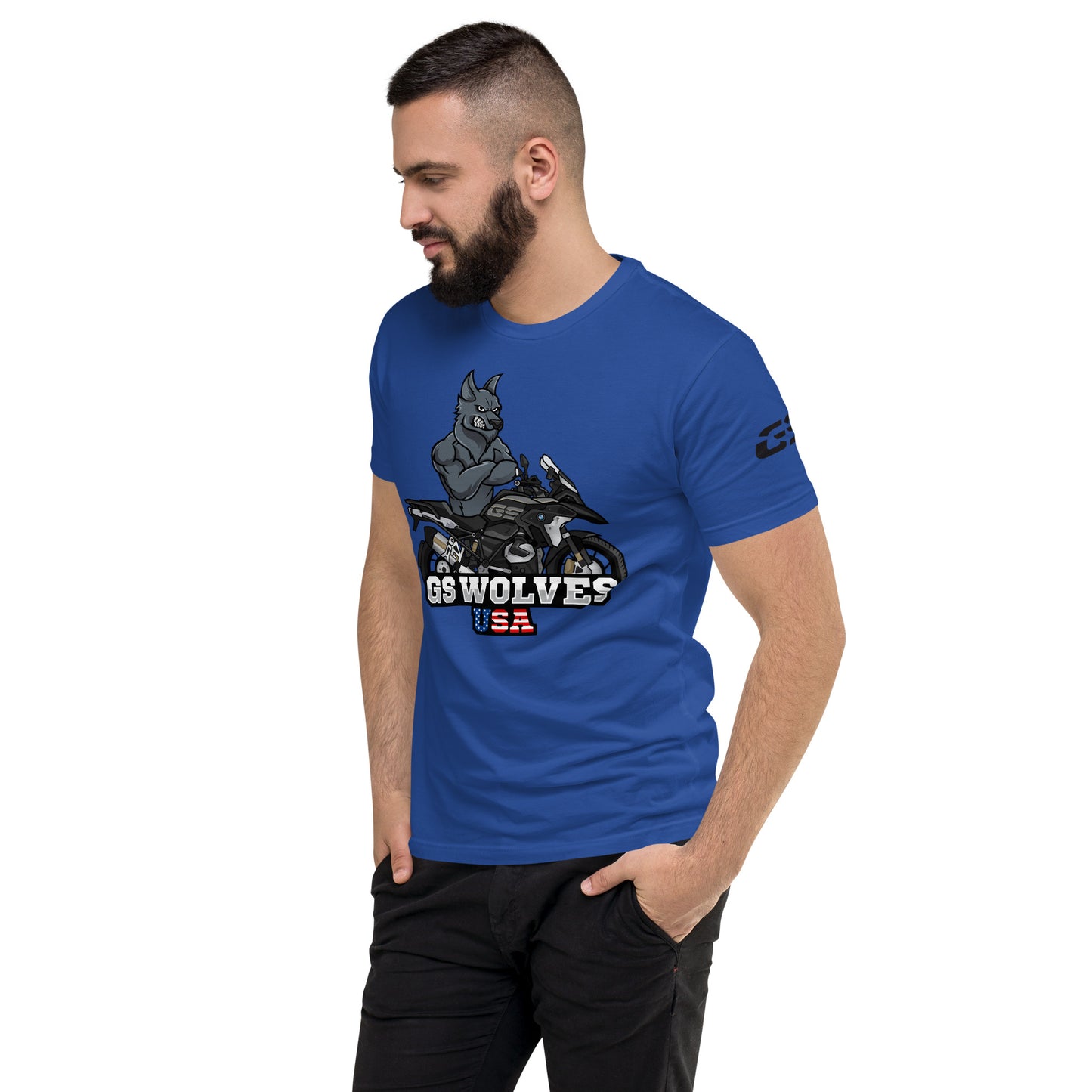 GS Wolves USA + GS Wolves On Tour Design T-Shirt