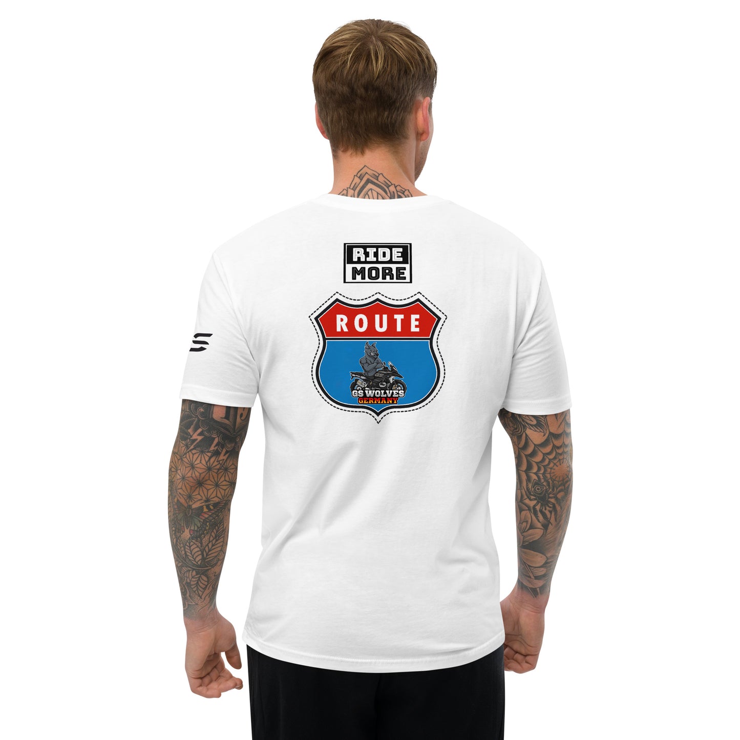 GS Wolves Logo + GS Wolves On Tour Design T-Shirt