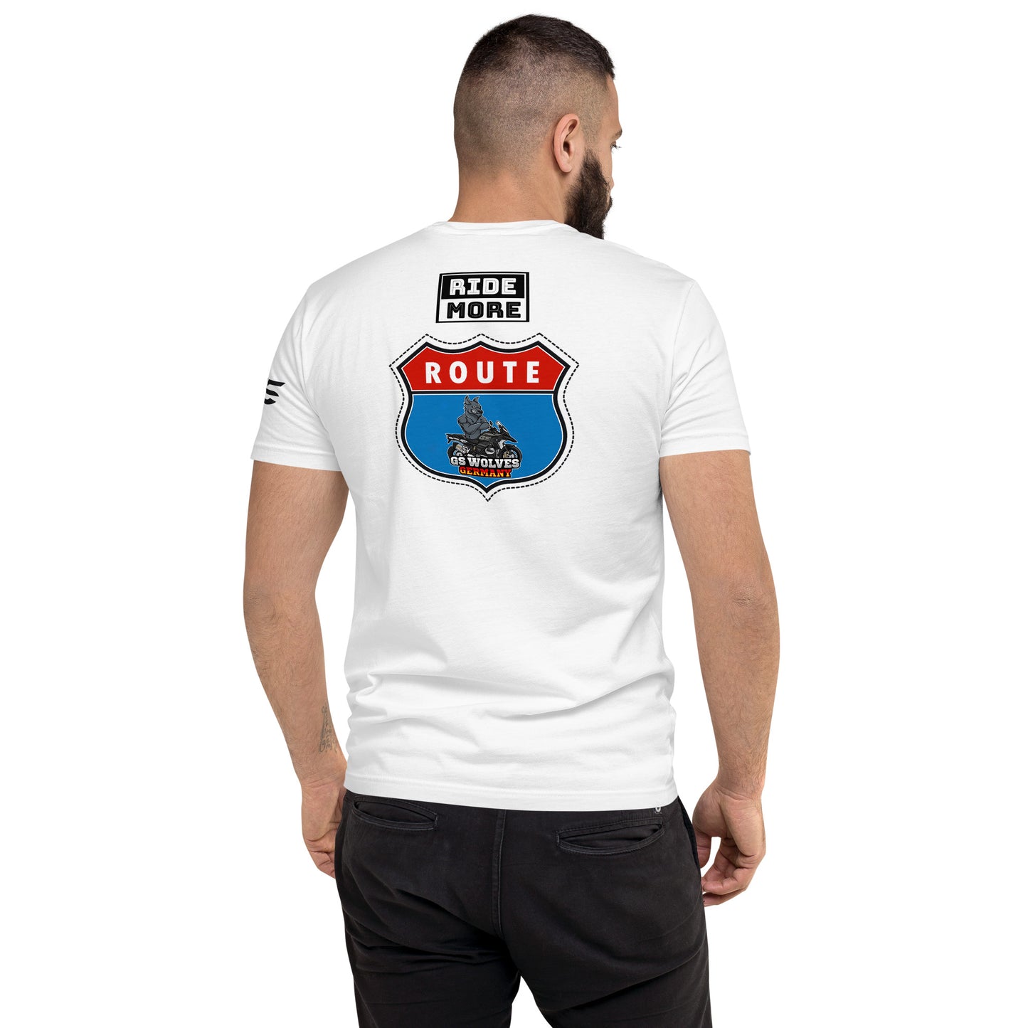 GS Wolves USA + GS Wolves On Tour Design T-Shirt