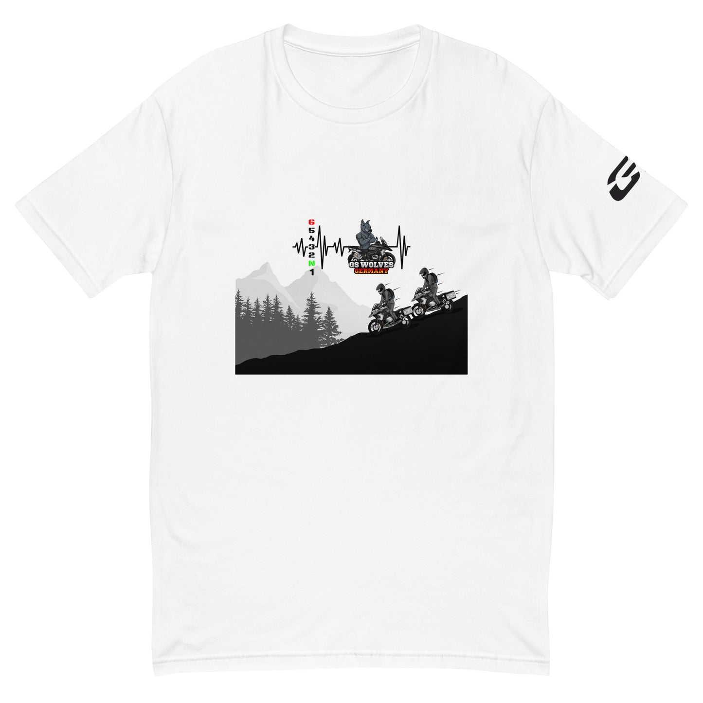 GS Wolves Mountain + GS Wolves On Tour Design T-Shirt