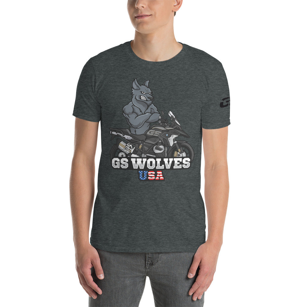 GS Wolves USA + GS Wolves On Tour Design T-Shirt