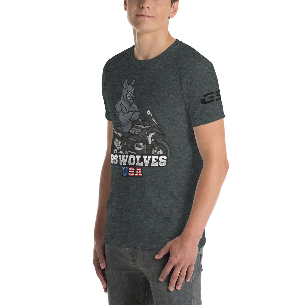 GS Wolves USA + GS Wolves On Tour Design T-Shirt