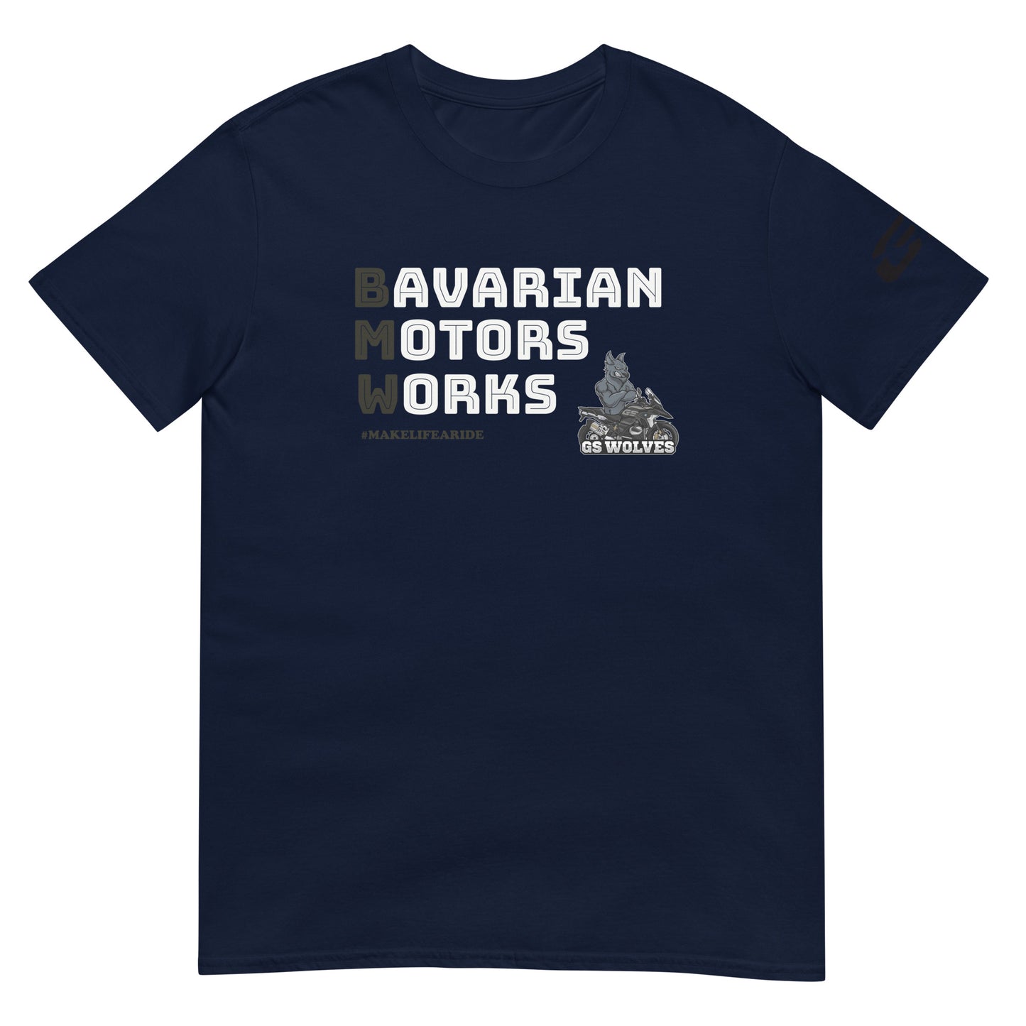 GS Wolves BMW + GS Wolves On Tour Design T-Shirt
