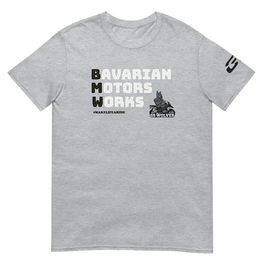 GS Wolves BMW + GS Wolves On Tour Design T-Shirt